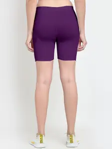 Jinfo Women Skinny Fit Cycling Sports Shorts