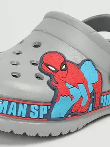 Fame Forever by Lifestyle Boys Spider-Man Self Design Rubber Clogs