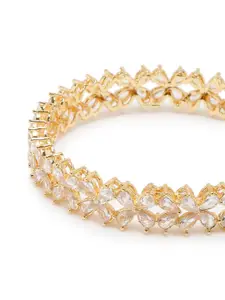 Anouk Set Of 2 Gold-Plated Stone Studded Bangles