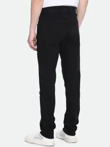 Dennis Lingo Men Slim Fit Mid-Rise Dark Shade Clean Look Stretchable Jeans