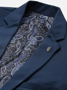 SHOWOFF Slim-Fit Notched Lapel Single Breasted Blazer