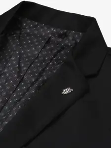 SHOWOFF Slim-Fit Notched Lapel Collar Single-Breasted Blazer