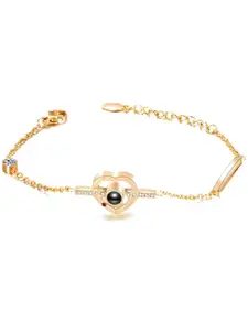 DressBerry Rose Gold-Plated Wraparound Bracelet