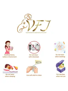 Vighnaharta Gold-Plated Heart Shaped Pendant