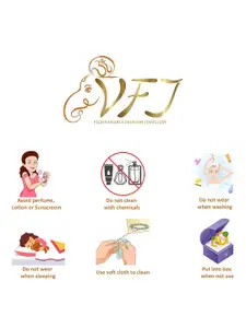 Vighnaharta Gold-Plated Heart Shaped Pendant & Chain