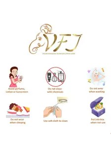 Vighnaharta Gold-Plated Heart Shaped Pendant With Chain