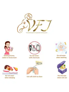 Vighnaharta Gold-Plated Cubic Zirconia-Studded Contemporary Pendant