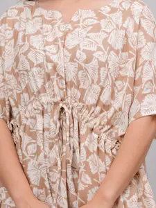 KALINI Printed V-Neck Top With Trouser Co-Ords