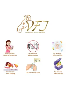 Vighnaharta Gold-Plated Contemporary Pendants with Chains