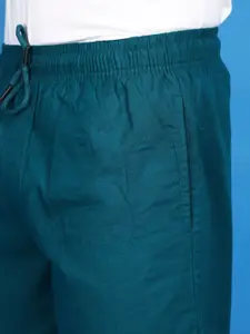 V-Mart Men Mid-Rise Cotton Shorts