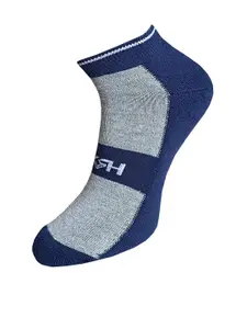 HRX by Hrithik Roshan Men Pack Of 6 Patterned Ankle Length Socks