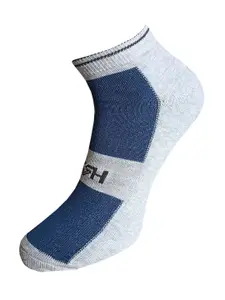 HRX by Hrithik Roshan Men Pack of 9 Patterned Ankle Length Socks