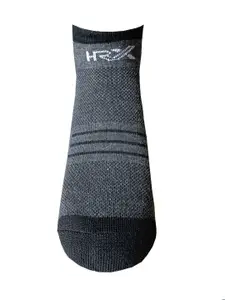 HRX by Hrithik Roshan Men Pack of 6 Patterned Ankle-Length Socks