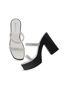 CORSICA Embellished Platform Heels