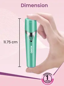 Agaro MHR100 Women Electric Painless Facial Hair Remover For Precision Finish - Green