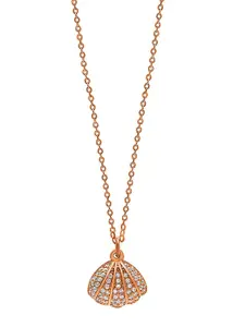 SILBERRY Gold-Plated Contemporary Pendants with Chains