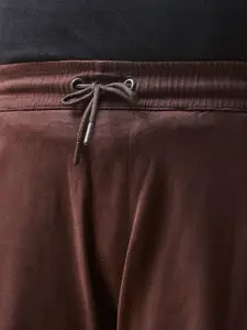 Bewakoof Plus Men Plus Size Cotton Oversized-Fit Cargo Jogger