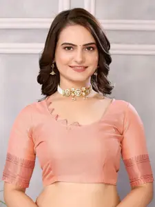 vj fashion Woven Design Silk Blend Banarasi Saree