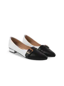 Shoetopia Women Ballerinas with Buckles Flats