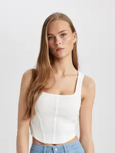 DeFacto Cotton Crop Top