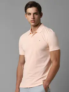 Louis Philippe Sport Men Polo Collar Pockets Slim Fit T-shirt