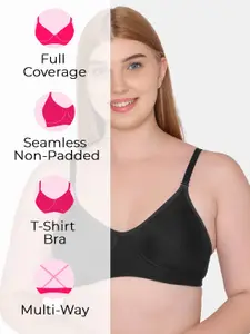 Tweens Women Pack of 2 Non Padded Every Day Seamless T-Shirt Bra