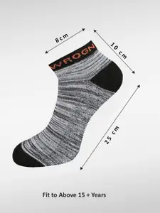 WROGN Men Pack of 10 Patterned Ankle-Length Socks