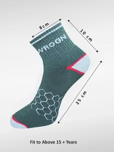 WROGN Men Pack of 6 Patterned Ankle-Length Socks