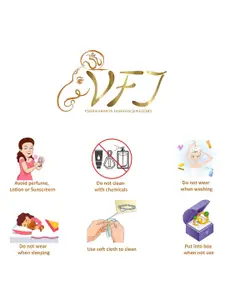 Vighnaharta Gold-Plated Cubic Zirconia Contemporary Pendants