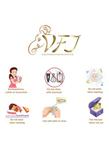 Vighnaharta Gold Plated Cubic Zirconia Pendant With Greeting Card