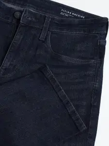 Flying Machine Men Slim Fit Low Distress Light Fade Stretchable Jeans