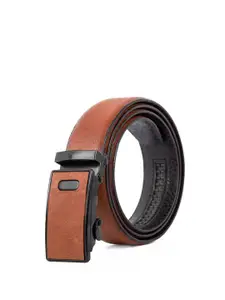 The Roadster Lifestyle Co. Men Textured Formal Belt
