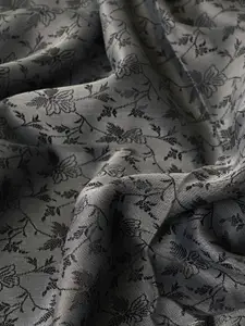 CrossKulture Women Self Design Silk Scarf