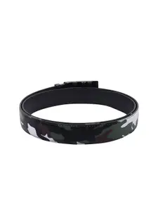 The Roadster Lifestyle Co.  Men Printed Automatic Buckle Belt