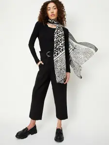 max Abstract Printed Scarf