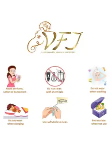 Vighnaharta Rhodium-Plated Cubic Zirconia Pendants with Chains