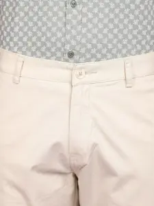V-Mart Men Slim Fit Mid-Rise Cotton Trousers