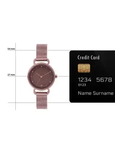 Fastrack Women Pulse 2.0 Bracelet Style Straps Analogue Watch with Bracelet