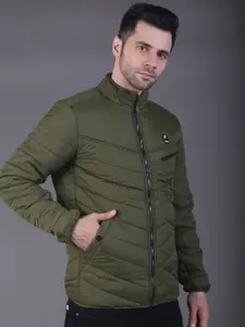 SQUIREHOOD Mock Collar Padded Jacket