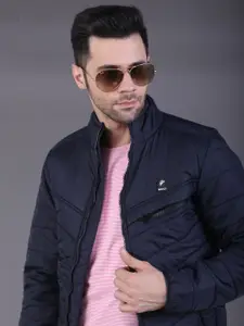 SQUIREHOOD Mock Collar Puffer Jacket