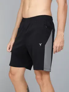 Technosport Men Pack Of 2 Slim Fit Training or Gym Sports Shorts