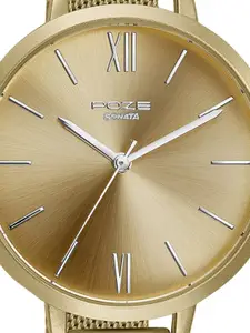 Sonata Poze Women Dial & Bracelet Style Straps Analogue Watch SP80075BM01W