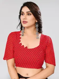 ANAND SAREES Pack Of 2 Floral Printed Half & Half Saree