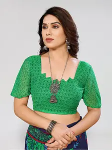 ANAND SAREES Selection Of 2 Floral Printed Georgette Sarees