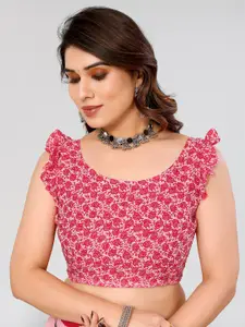 ANAND SAREES Selection Of 2 Floral  Saree