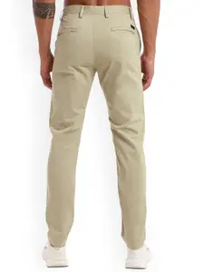Banana Club Men Slim Fit Mid-Rise Cotton Chino Trouser