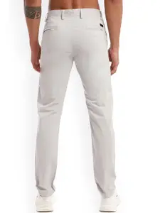 Banana Club Men Mid-Rise Cotton Slim Fit Chinos Trousers