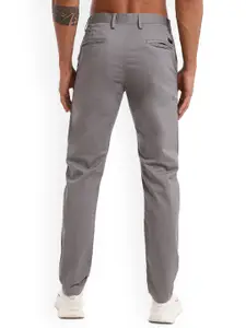 Banana Club Men Mid-Rise Slim Fit Cotton Chinos Trousers