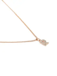Estele Rose Gold-Plated Pendants with Chains