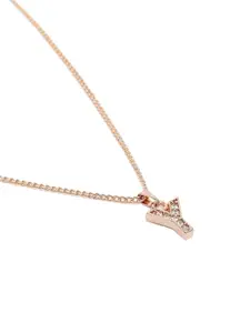 Estele Rose Gold-Plated Contemporary Pendants